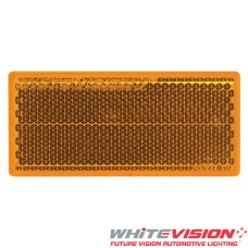 WR130 Series Self Adhesive Reflector 70 x 30mm - Amber WR130 Series Self Adhesive Reflector 70 x 30mm - Amber